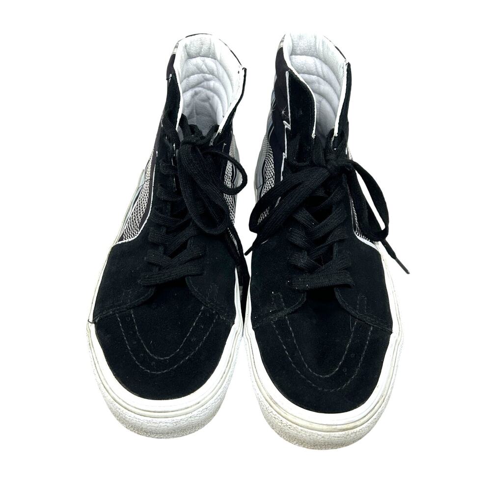 Vans Off The Wall SK8Hi Bolt Sneaker High Top Men's Skate Size 9 Black